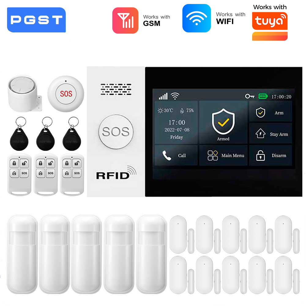 Home Security No Wifi - Умная GSM-система сигнализации 2.4G WIFI, совместимая