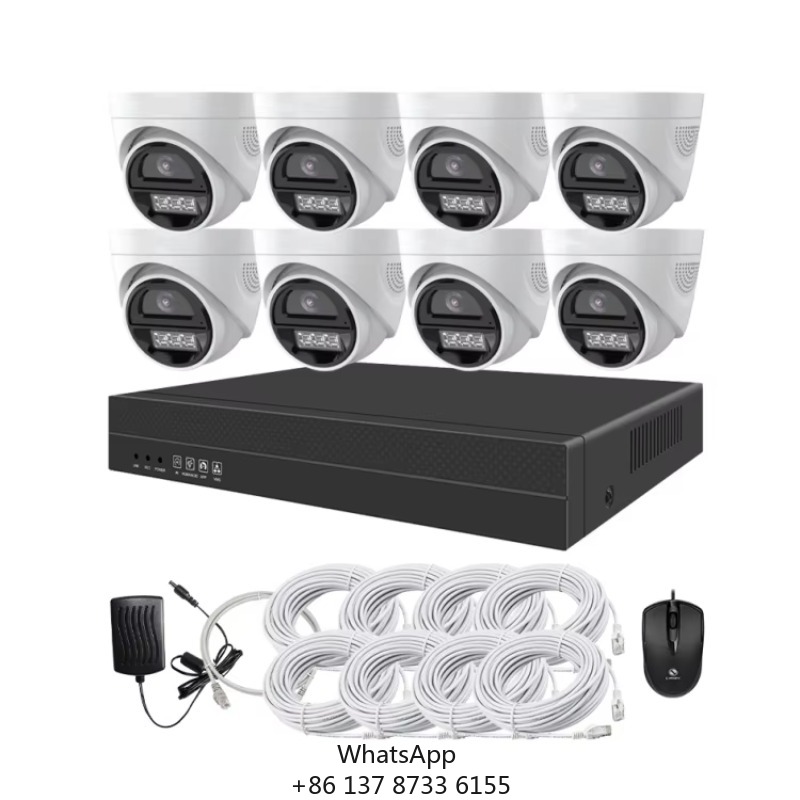 Home Security Systems With Cameras - Комплект камер видеонаблюдения 4/8 каналов Full