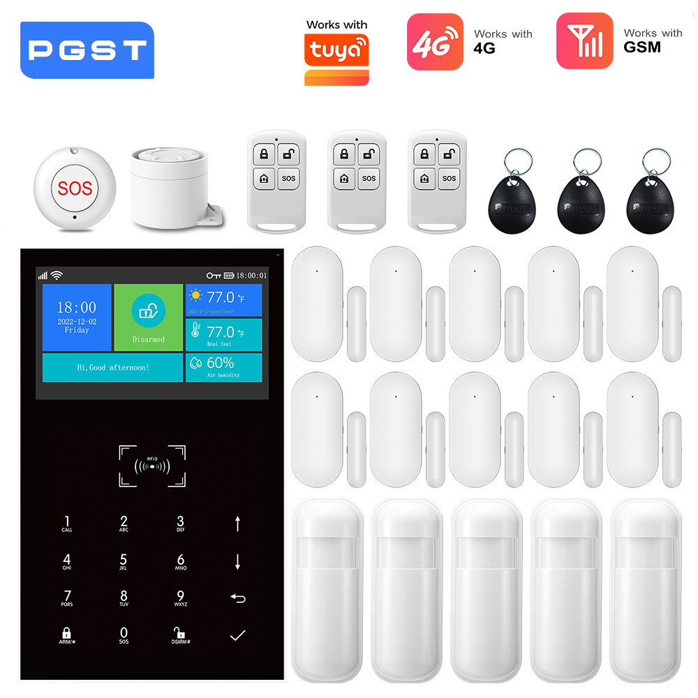 Home Security No Monthly Fee - Умная сигнализация для дома 2.4G WiFi