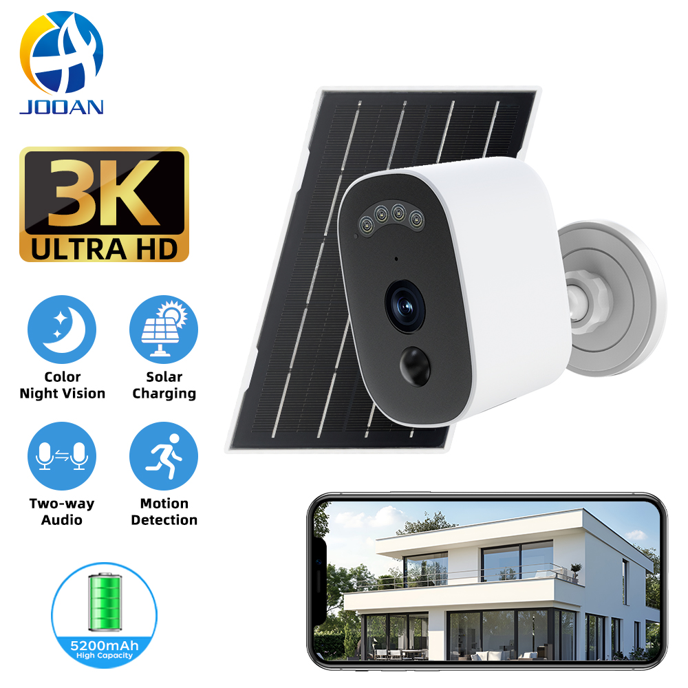 Home Security No Wifi - Jooan 3K HD солнечная камера безопасности