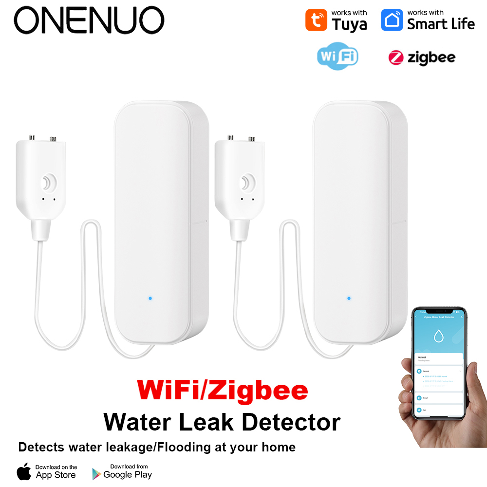 Sim Gsm Alarm - Датчик воды Wi-Fi/Zigbee Tuya, сигнализация об