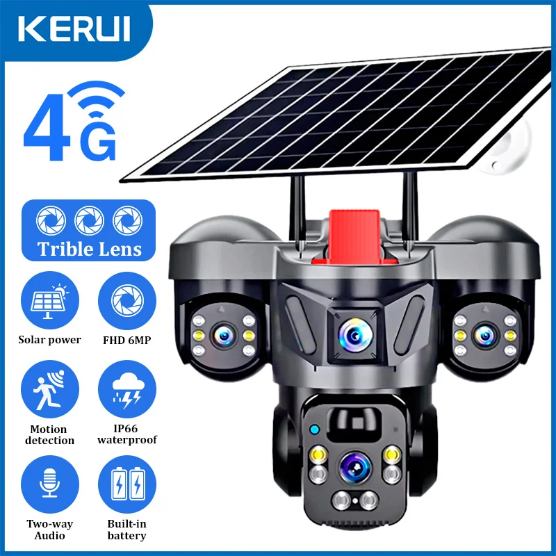 Home Security Adt - KERUI V380 Pro уличная PTZ 6MP