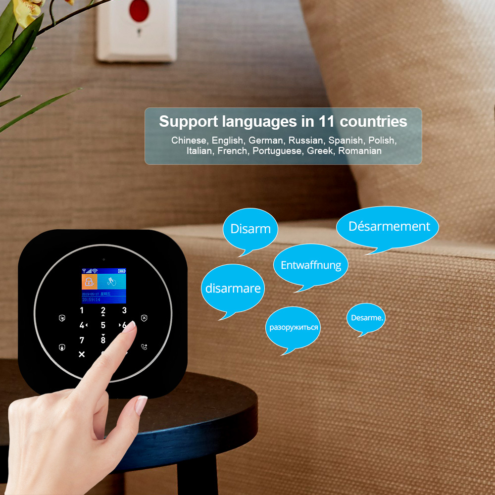 KERUI G12 2G Wi-Fi Беспроводна – обзор и цена Home Security No Wifi