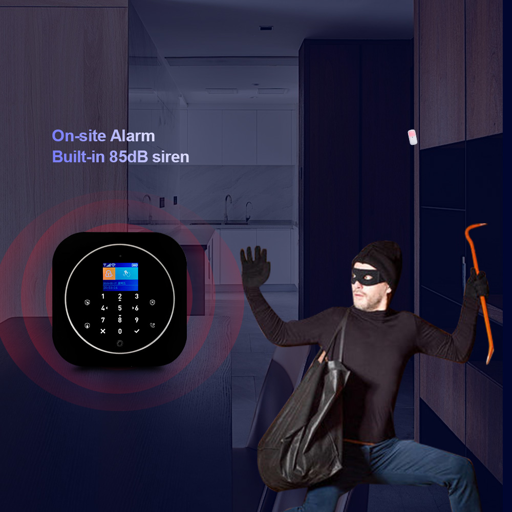 KERUI G12 2G Wi-Fi Беспроводна – обзор и цена Home Security No Wifi