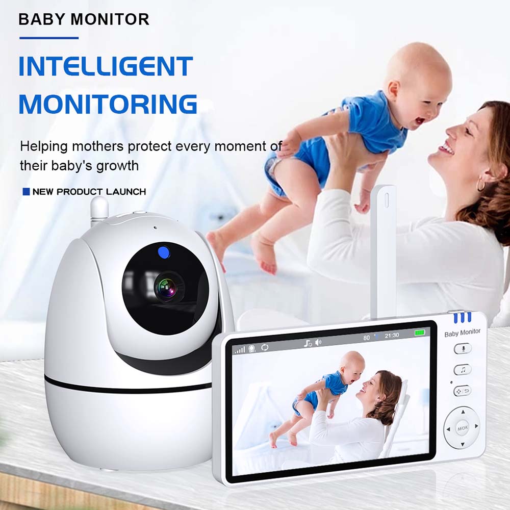 5-дюймовая видеоняня, внутренн – обзор и цена Home Security Deals