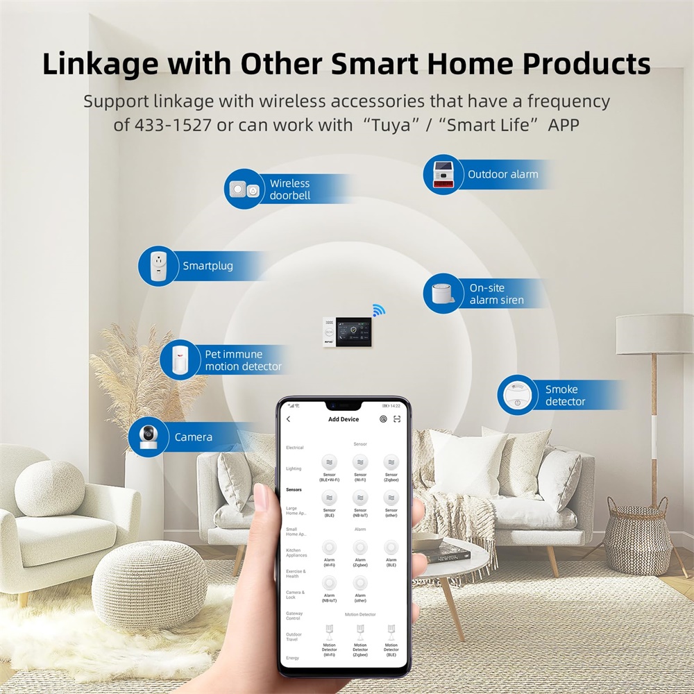 Умная GSM-система сигнализации – обзор и цена Home Security No Wifi