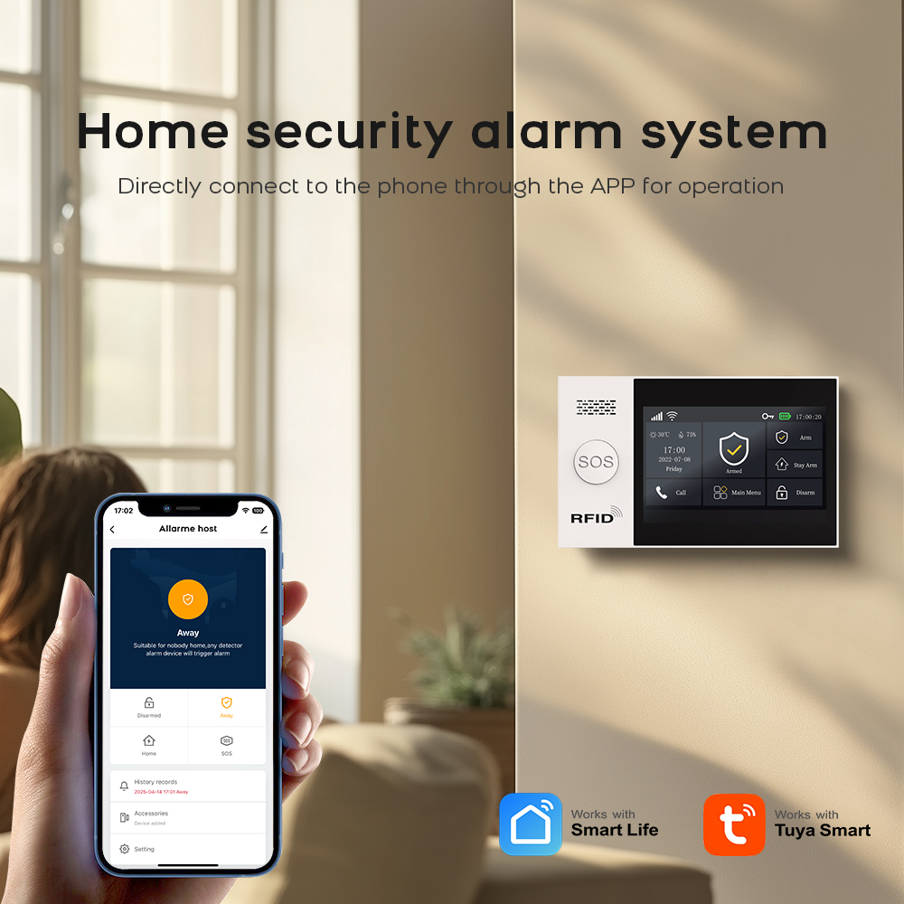Беспроводная домашняя охранная – обзор и цена Sim Gsm Alarm