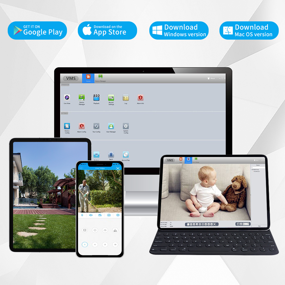 Комплект системы видеонаблюден – обзор и цена Home Security Systems With Cameras