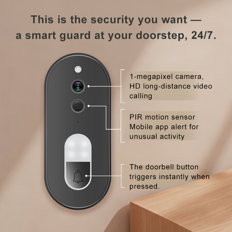 Беспроводной видеодомофон Tuya – обзор и цена Home Security Bell