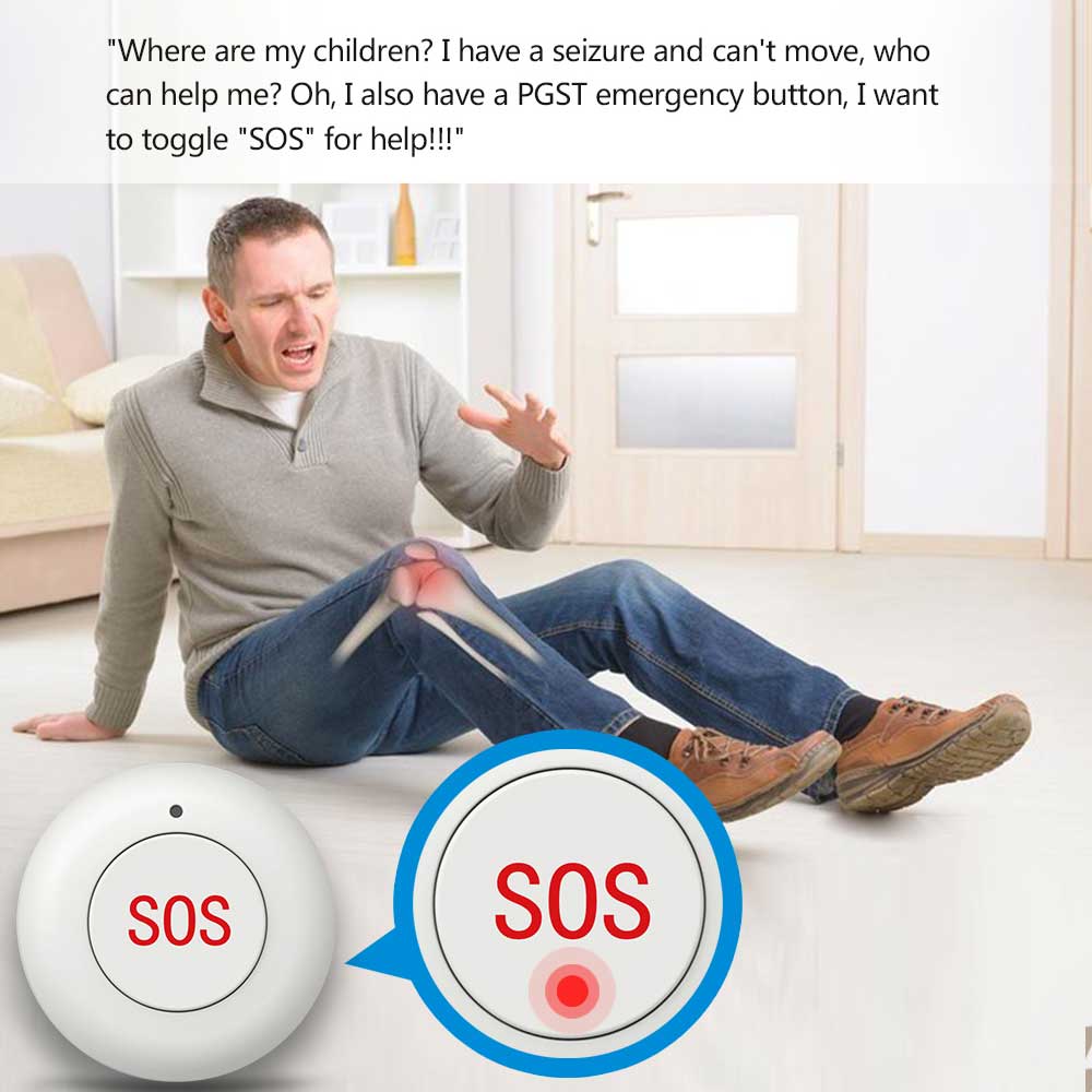 Беспроводная кнопка SOS для ум – обзор и цена Home Security Deals