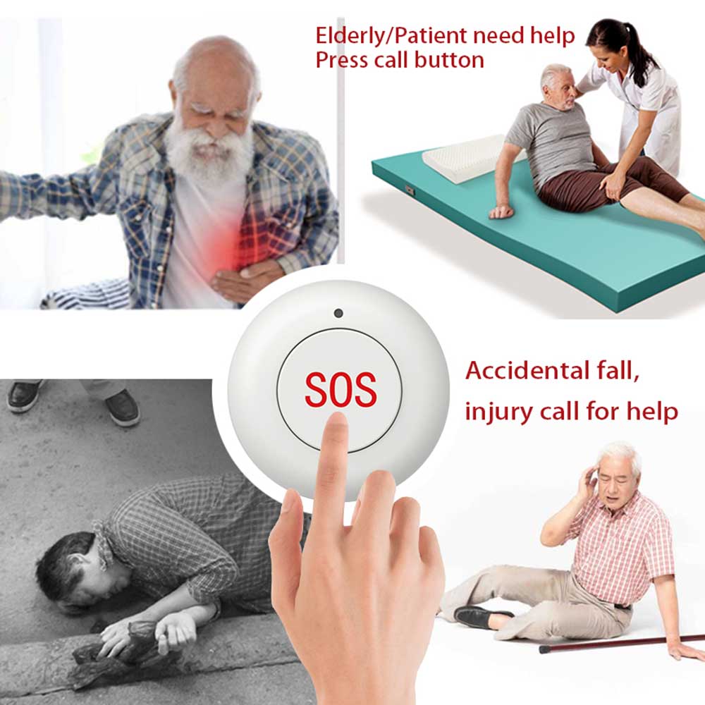 Беспроводная кнопка SOS для ум – обзор и цена Home Security Deals