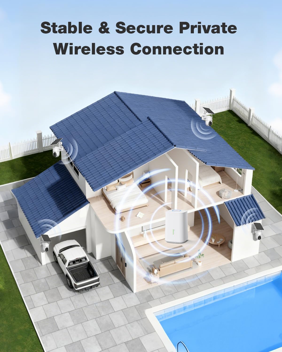 Беспроводная уличная камера ви – обзор и цена Home Security No Monthly Fee