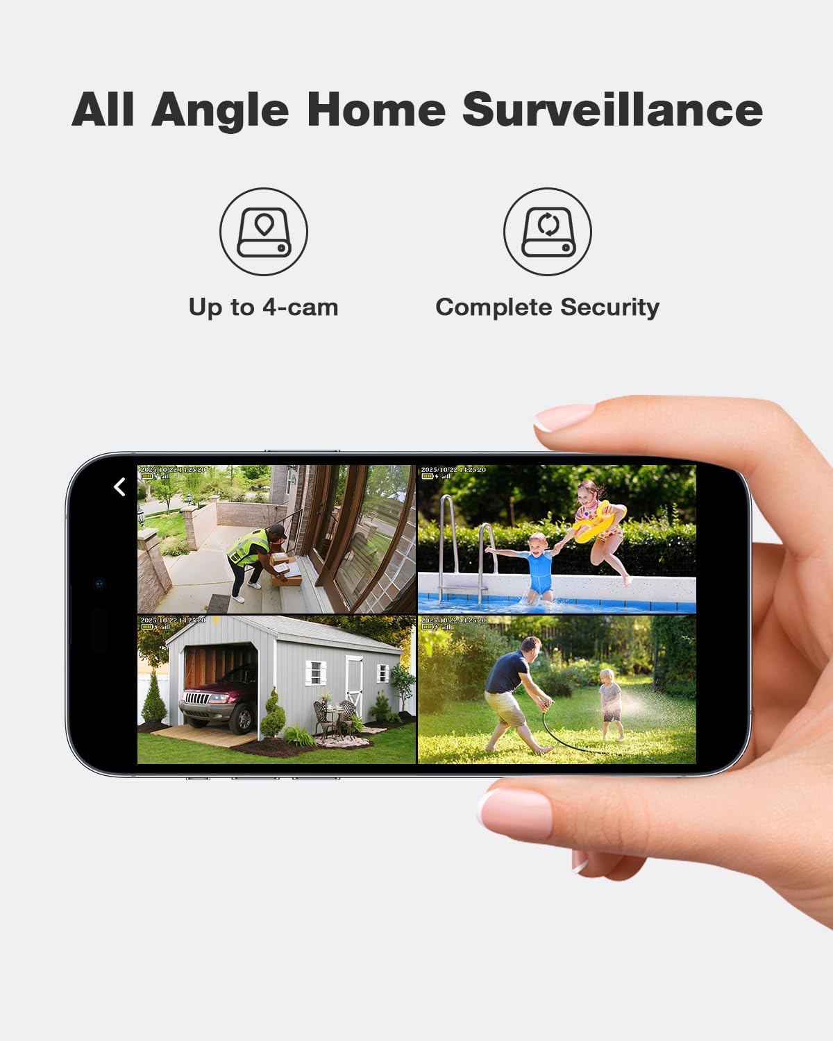 Беспроводная уличная камера ви – обзор и цена Home Security No Monthly Fee
