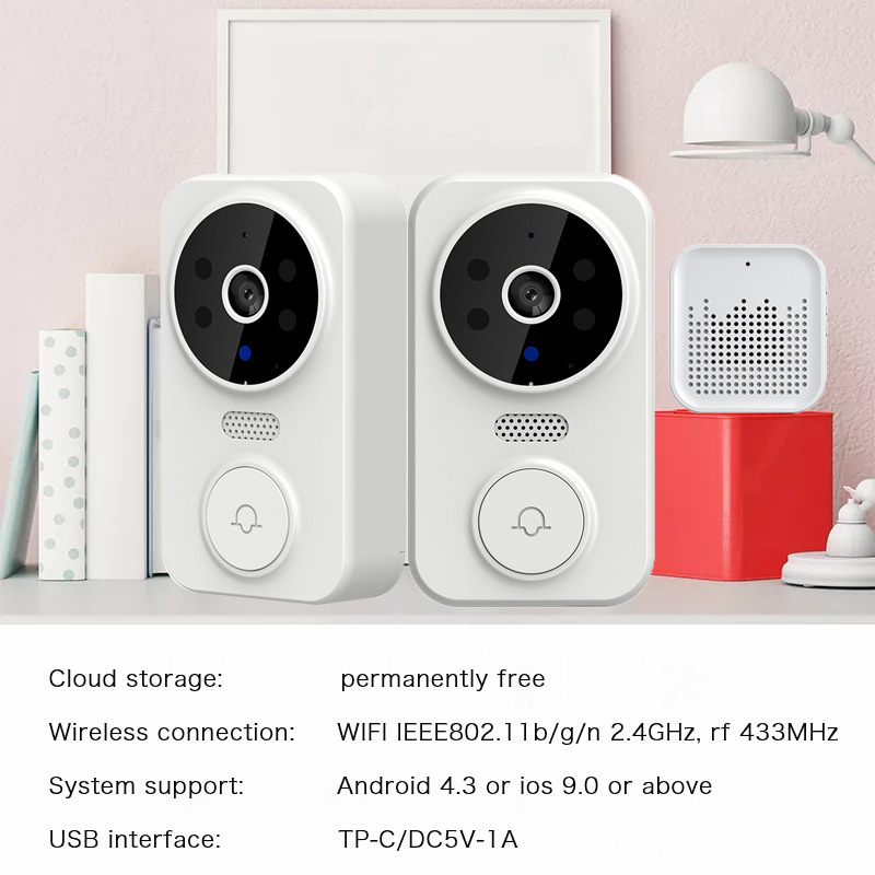 Умный беспроводной видеодомофо – обзор и цена Home Security Bell