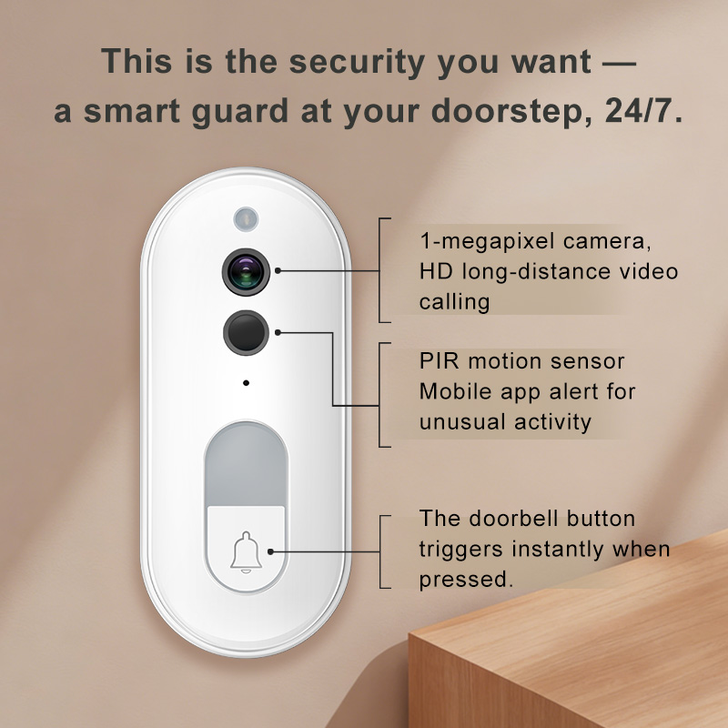 Умный видеодомофон Tuya, беспр – обзор и цена Home Security Bell