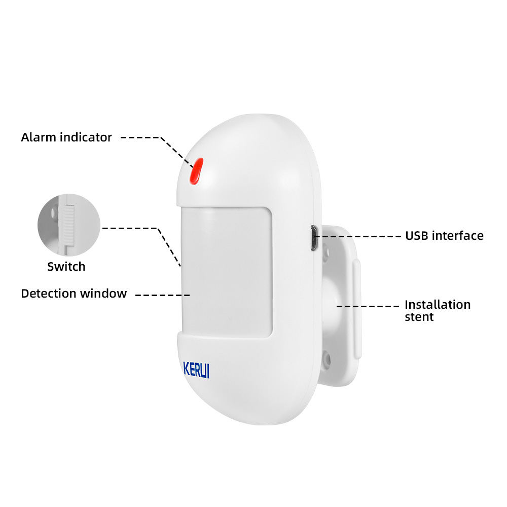 KERUI беспроводной PIR датчик  – обзор и цена Home Security Deals
