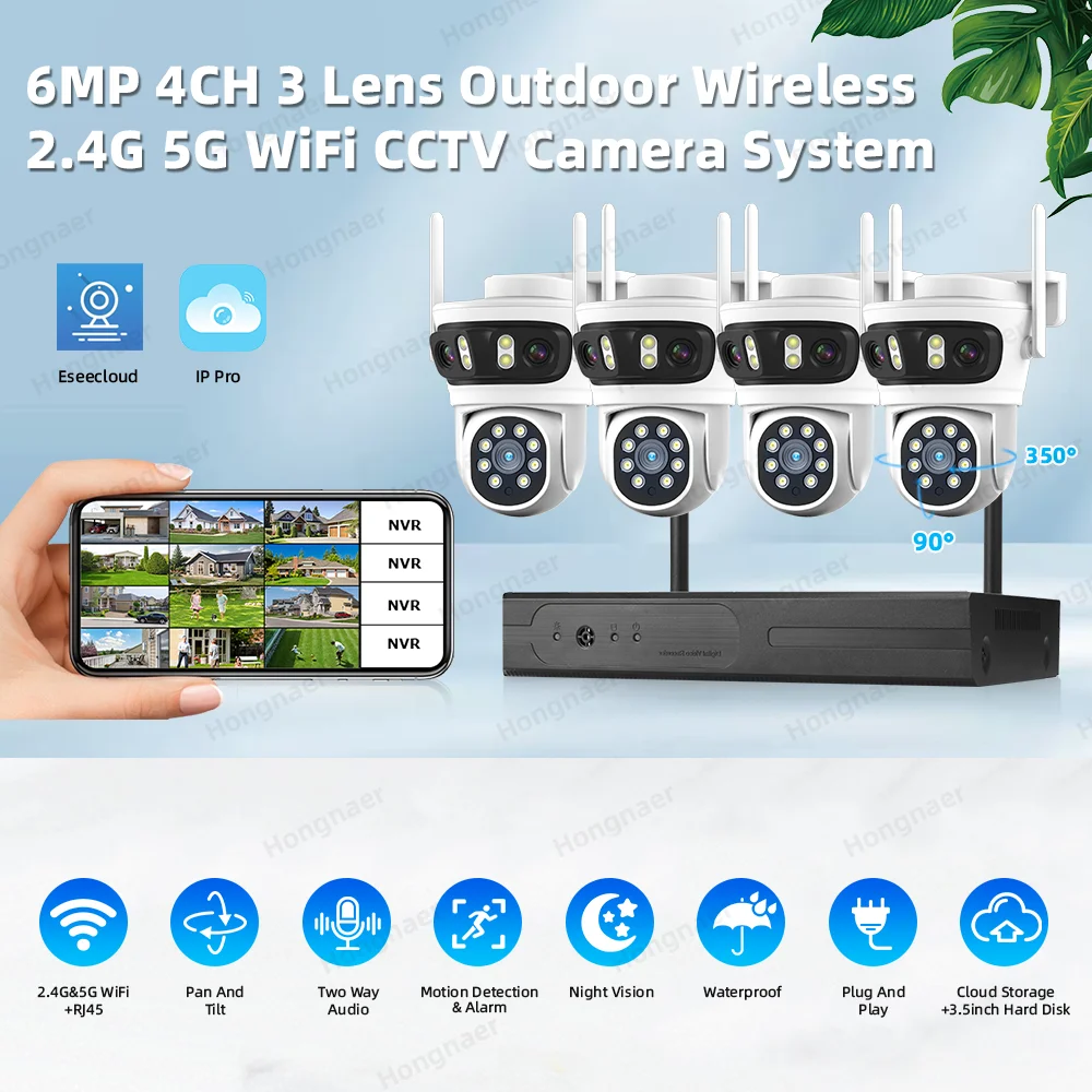 Комплект беспроводной системы  – обзор и цена Home Security Systems With Cameras