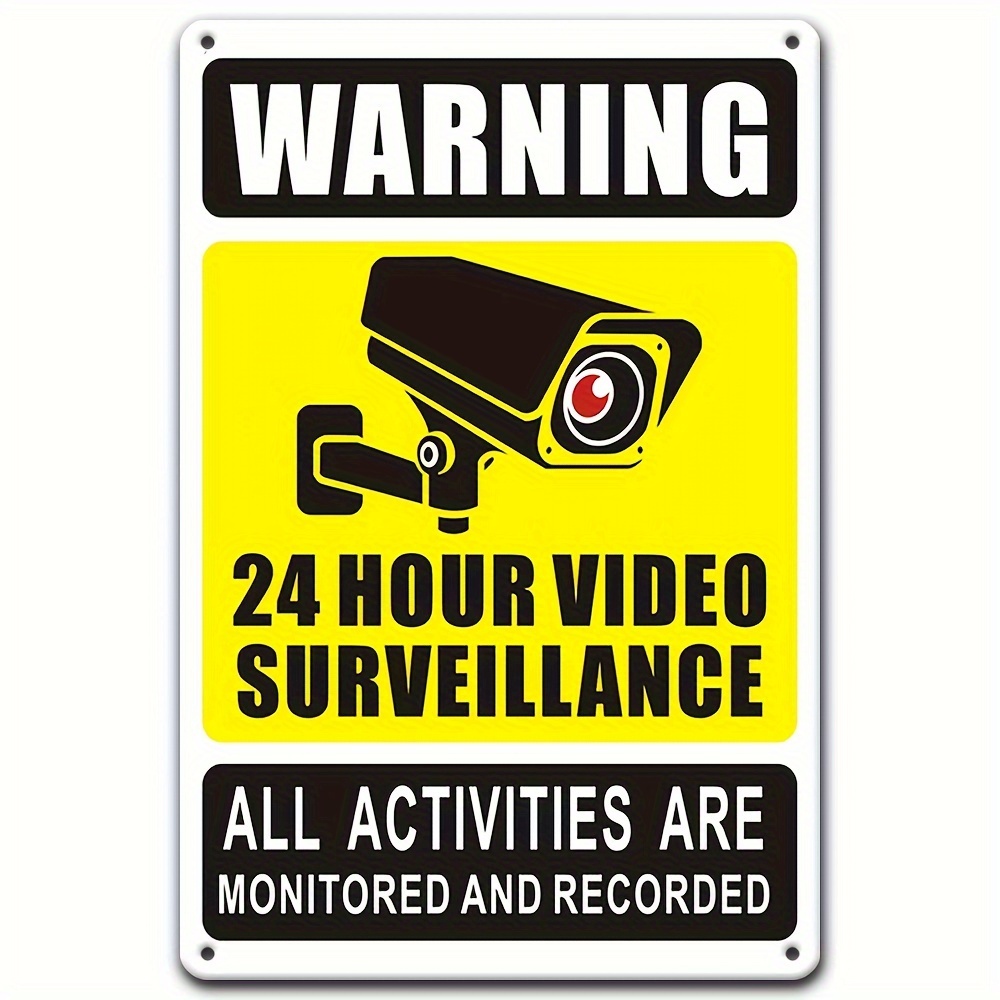 Предупреждающий знак видеонабл – обзор и цена Home Security Adt
