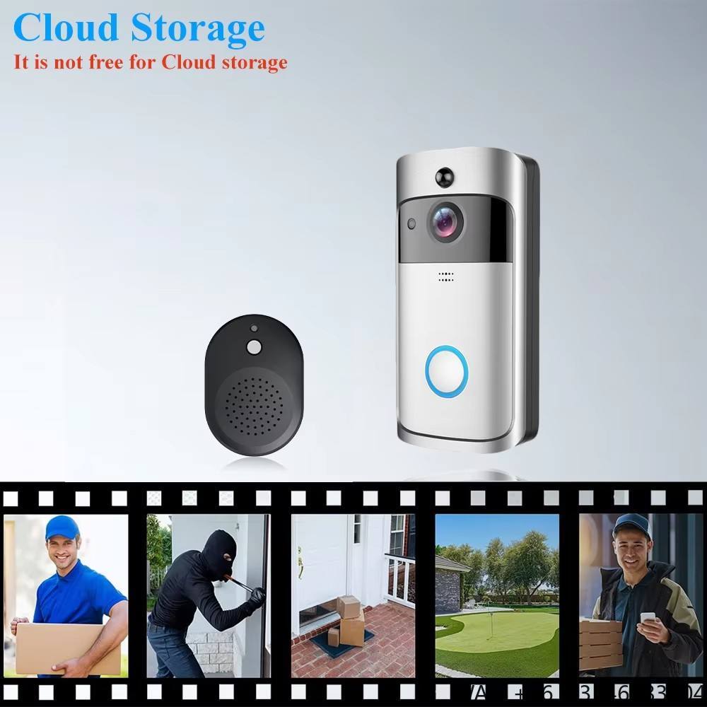 Умный видеодомофон XZJ с двуст – обзор и цена Home Security Ring Camera