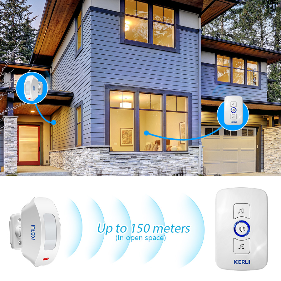 Беспроводной дверной звонок KE – обзор и цена Home Security Bell