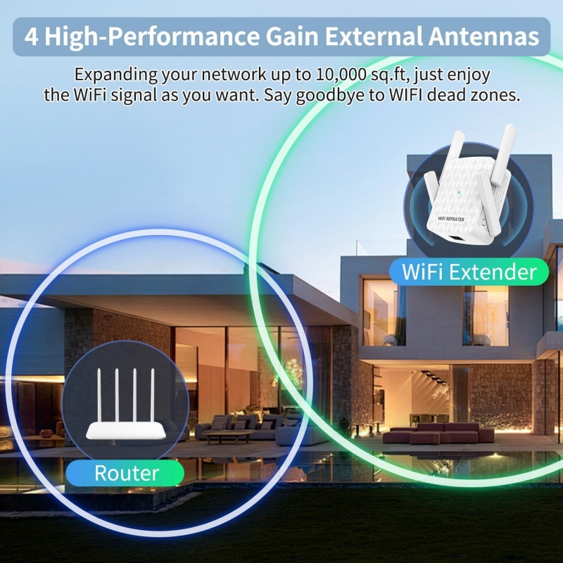 Беспроводной удлинитель Wi-Fi  – обзор и цена Home Security No Wifi