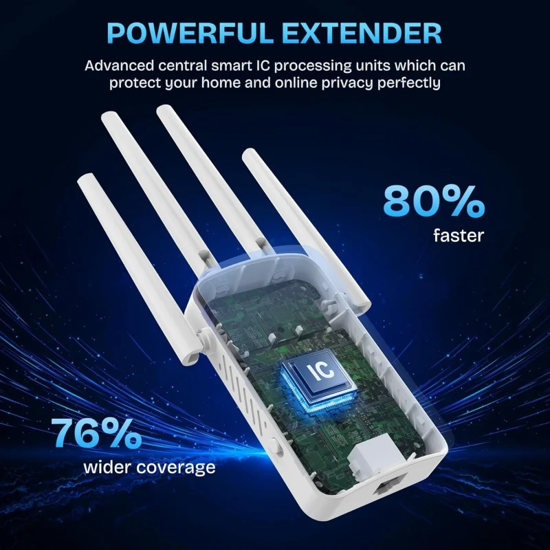 Двухдиапазонный Wi-Fi репитер  – обзор и цена Home Security No Wifi