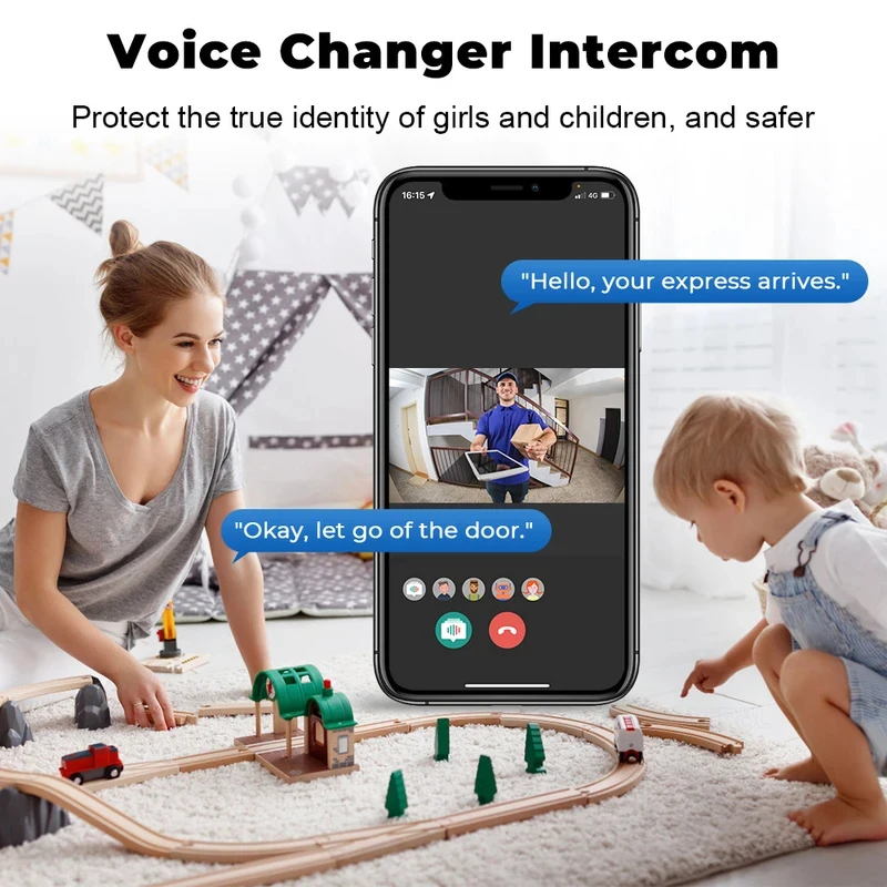 Умный Wi-Fi видеодомофон с бес – обзор и цена Home Security Bell