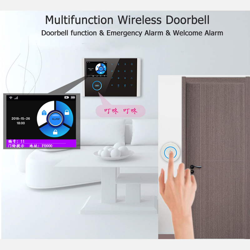Новый беспроводной дверной зво – обзор и цена Home Security Bell