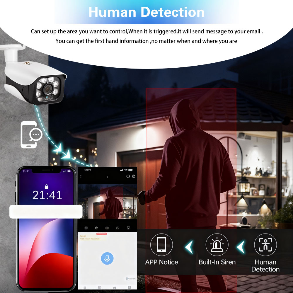 Tuya 8MP 4K Система камер безо – обзор и цена Home Security Systems With Cameras