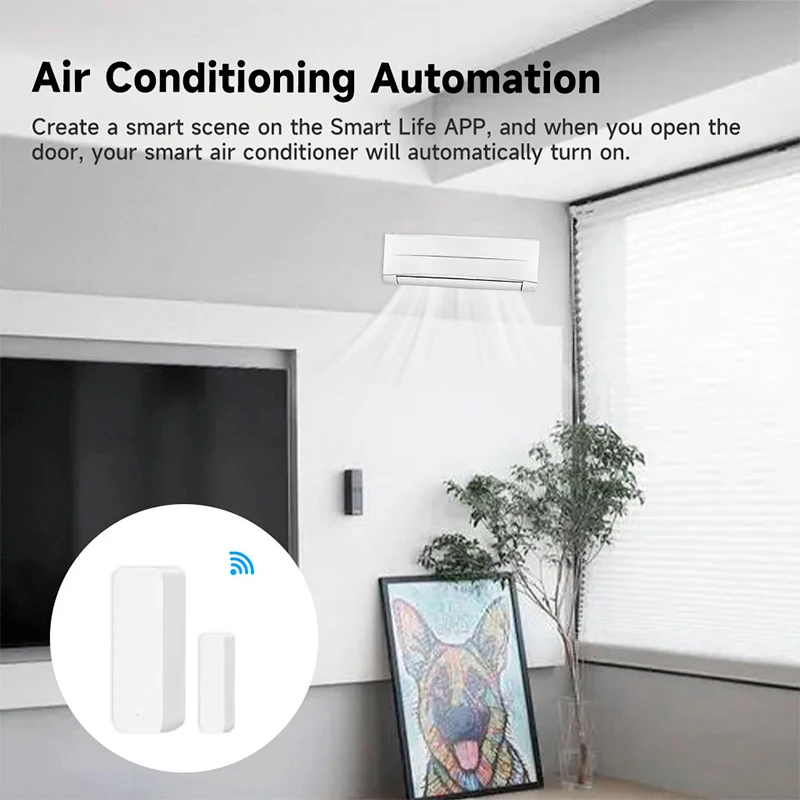 Tuya Wi-Fi умный датчик двери  – обзор и цена Home Security Deals